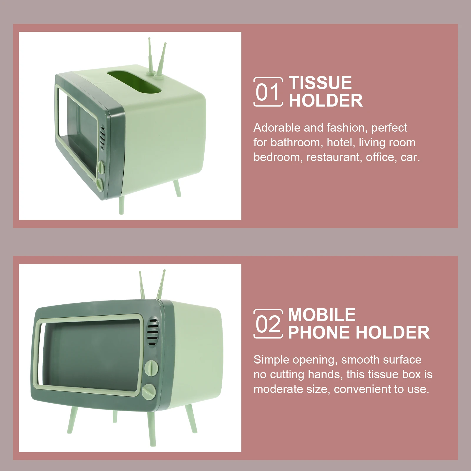 1pc Creative Storage Tissue Cute Organizer Multifunctional Napkin Holder Large Capacity Compact Design Easy Open for Living Room
1pc Creative Storage Tissue Cute Organizer Multifunctional Napkin Holder Large Capacity Compact Design Easy Open for Living Room