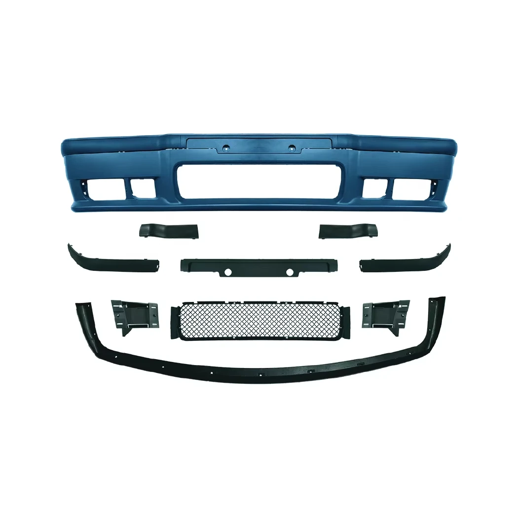 Factory Hot Selling High Quality PP Material Auto Car Part Front Bumper for 3 SERIES E36 1991-1998 Upgrade to M3 New Conditi
Factory Hot Selling High Quality PP Material Auto Car Part Front Bumper for 3 SERIES E36 1991-1998 Upgrade to M3 New Conditi