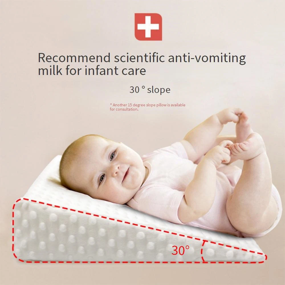 Baby Anti-Vomiting Slope Pillow, Newborn Anti-Reflux & Anti-Choking Sleeping Pad, Infant Feeding Wedge Pillow for Toddler
Baby Anti-Vomiting Slope Pillow, Newborn Anti-Reflux & Anti-Choking Sleeping Pad, Infant Feeding Wedge Pillow for Toddler