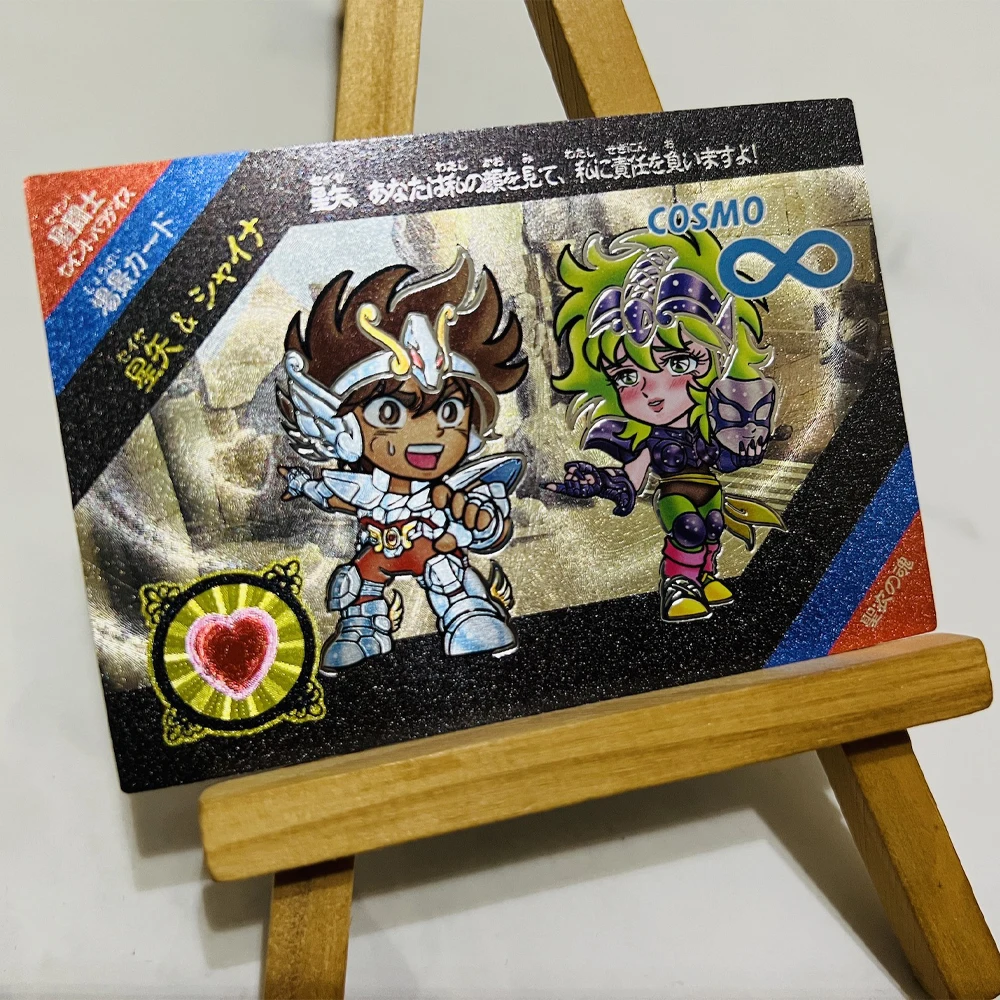 10Pcs/set Saint Seiya Flash Card Silver Saint Jamian Orphee Tramy Game Anime Collection Card Gift Toys
10Pcs/set Saint Seiya Flash Card Silver Saint Jamian Orphee Tramy Game Anime Collection Card Gift Toys
