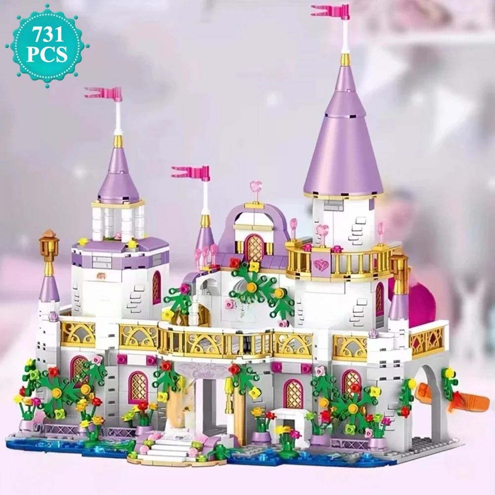 2026 Girl's Dream Town Princess Ice Castle Building Blocks Assembly Constructor Model Kit Toys for Birthday Boys Girls Children
2026 Girl's Dream Town Princess Ice Castle Building Blocks Assembly Constructor Model Kit Toys for Birthday Boys Girls Children