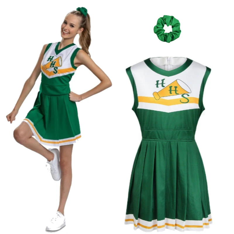 Hawkins Lucas' school cheerleading uniform Season 4 stranger Halloween party Chrissy Cunningham cosplay costume European size
Hawkins Lucas' school cheerleading uniform Season 4 stranger Halloween party Chrissy Cunningham cosplay costume European size