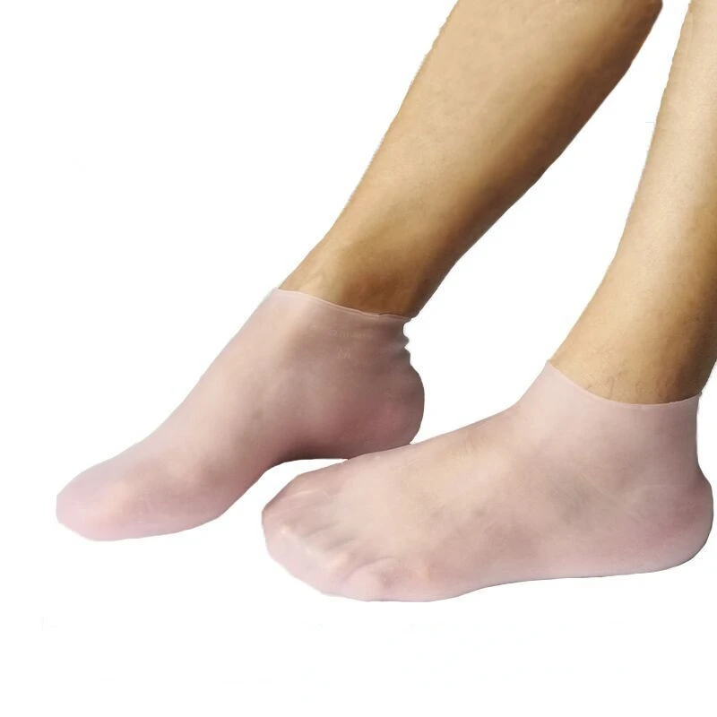 1Pair Feet Care Socks Spa Home Use New Silicone Moisturizing Gel Heel Socks Cracked Foot Skin Care Protectors Anti Cracking
1Pair Feet Care Socks Spa Home Use New Silicone Moisturizing Gel Heel Socks Cracked Foot Skin Care Protectors Anti Cracking