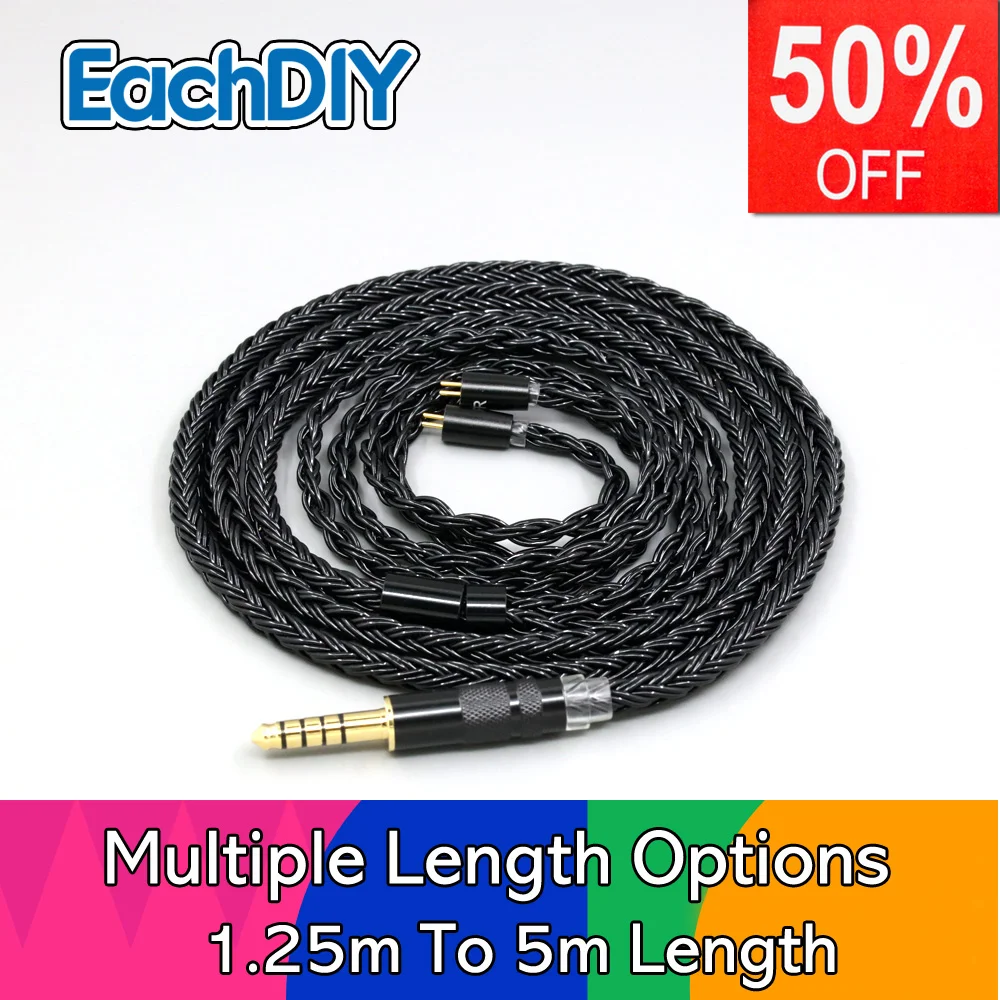 16 Core Black Braided Earphone Cable For JH16 Pro JH11 Pro 5 6 7 2pin IEM 0.78mm Flat Step JH Audio LN008878
16 Core Black Braided Earphone Cable For JH16 Pro JH11 Pro 5 6 7 2pin IEM 0.78mm Flat Step JH Audio LN008878