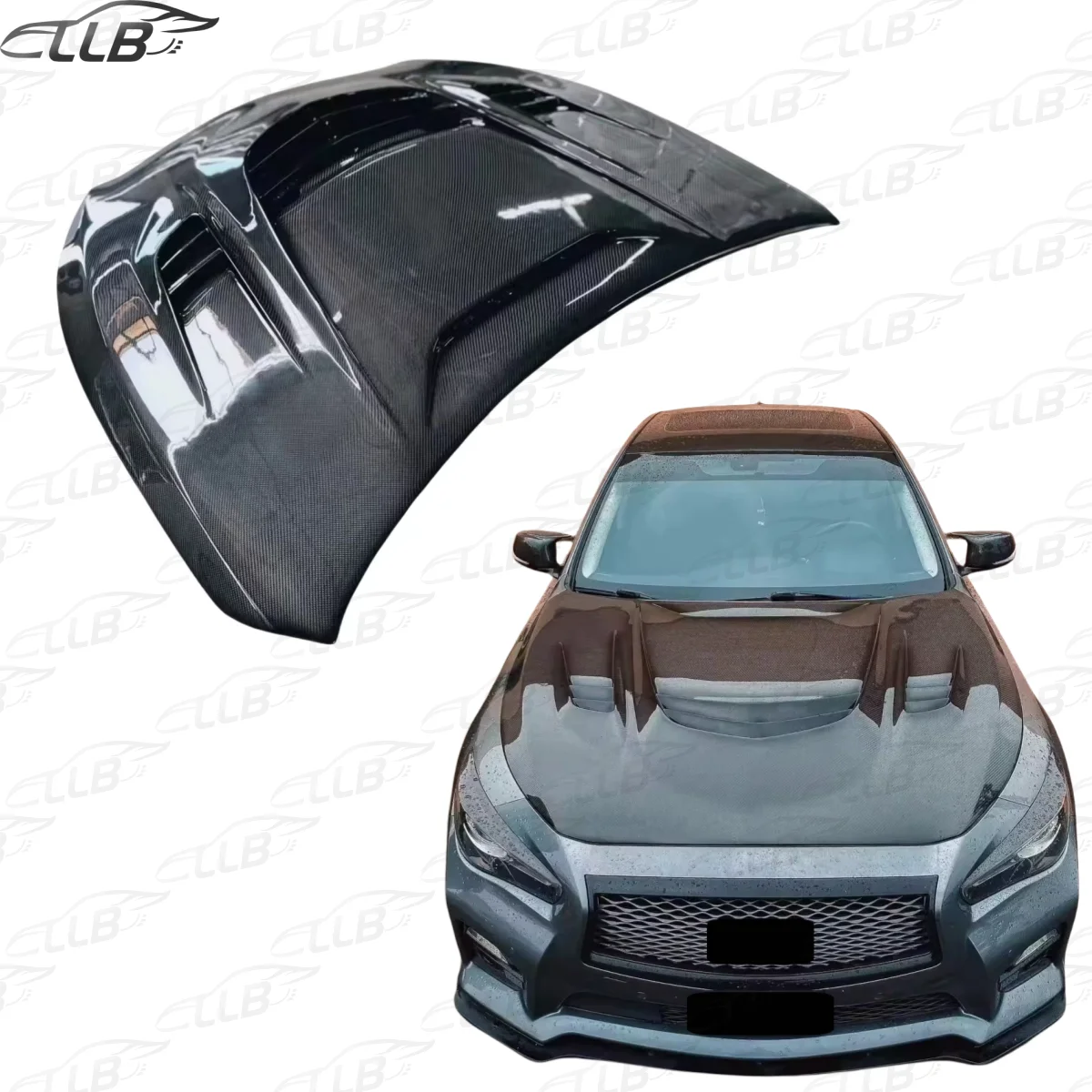 Upgrades Retrofits Carbon Fiber Car Engine Hood Bonnet for Infiniti Q50 Carbon Fiber Hood
Upgrades Retrofits Carbon Fiber Car Engine Hood Bonnet for Infiniti Q50 Carbon Fiber Hood