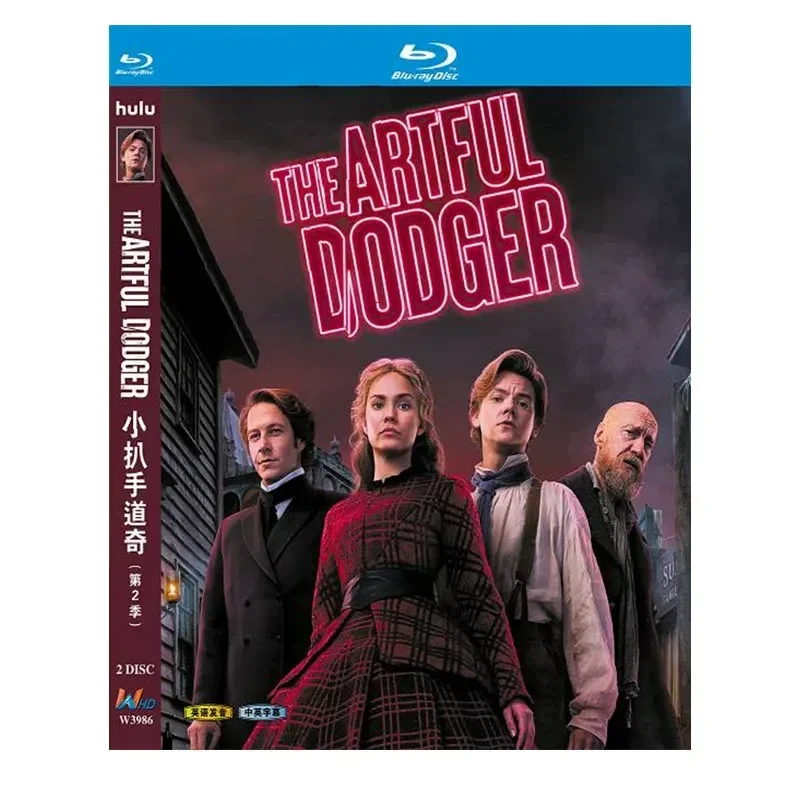 BD Blu-ray High Definition American TV Series Little Pickpocket Dodge Season 2 Artful Dodger 2-Disc Box
BD Blu-ray High Definition American TV Series Little Pickpocket Dodge Season 2 Artful Dodger 2-Disc Box