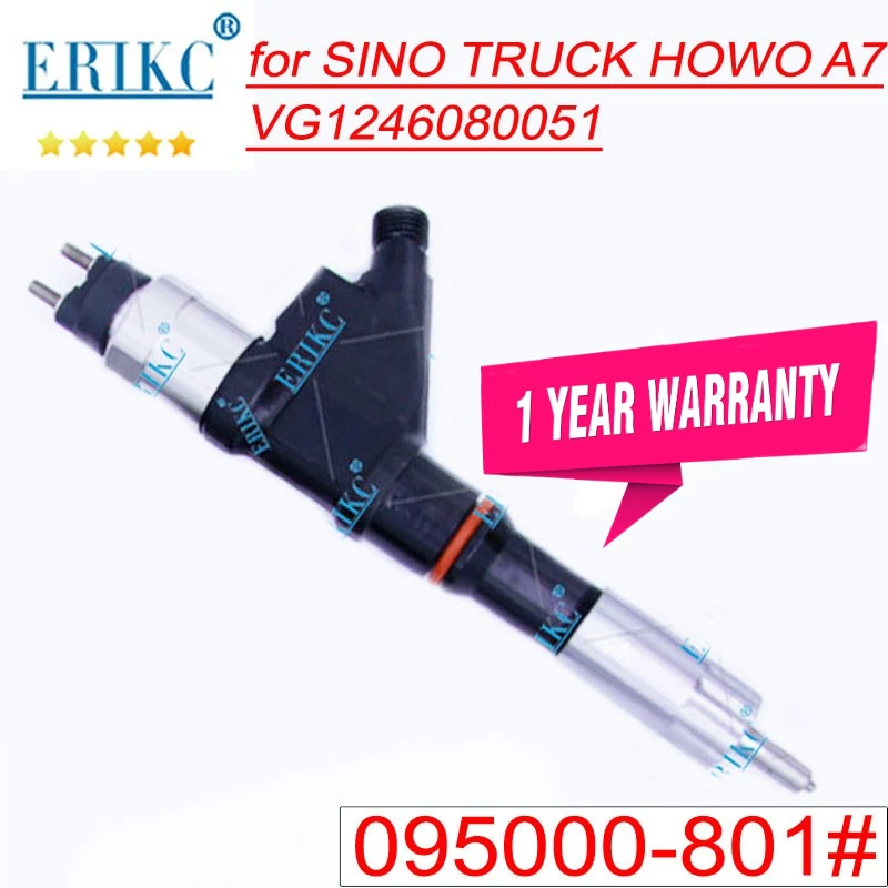 ERIKC 095000-8010 Diesel Pump Injector 095000-8011 Fuel Injectors VG1246080051 CR Auto Injector 8010 for SINOTRUCK Howo D12A7
ERIKC 095000-8010 Diesel Pump Injector 095000-8011 Fuel Injectors VG1246080051 CR Auto Injector 8010 for SINOTRUCK Howo D12A7