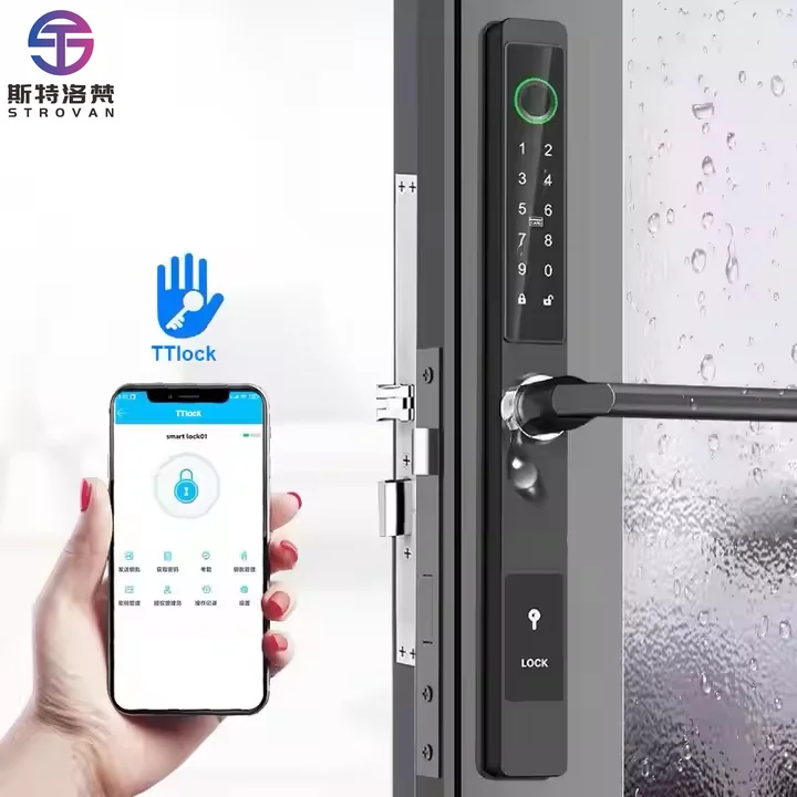 ZXHK IP65 Waterproof TTlock Slim Fingerprint Smart Door Locks for Narrow Profile Sliding Aluminum Door Outdoor Smart Lock
ZXHK IP65 Waterproof TTlock Slim Fingerprint Smart Door Locks for Narrow Profile Sliding Aluminum Door Outdoor Smart Lock