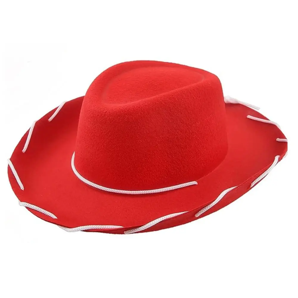 Funny Cowboy Accessory Cowboy Hat Cosplay Costume Performance Cowgirl Hat Adjustable Prop Dress-up Felt Princess Hat Women
Funny Cowboy Accessory Cowboy Hat Cosplay Costume Performance Cowgirl Hat Adjustable Prop Dress-up Felt Princess Hat Women
