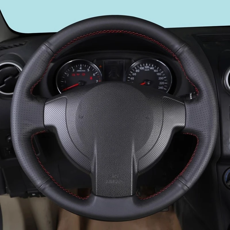 Сшитый вручную противоскользящий дышащий кожаный чехол на руль для Nissan Qashqai X-Trail NV200, аксессуары для салона автомобиля
Сшитый вручную противоскользящий дышащий кожаный чехол на руль для Nissan Qashqai X-Trail NV200, аксессуары для салона автомобиля