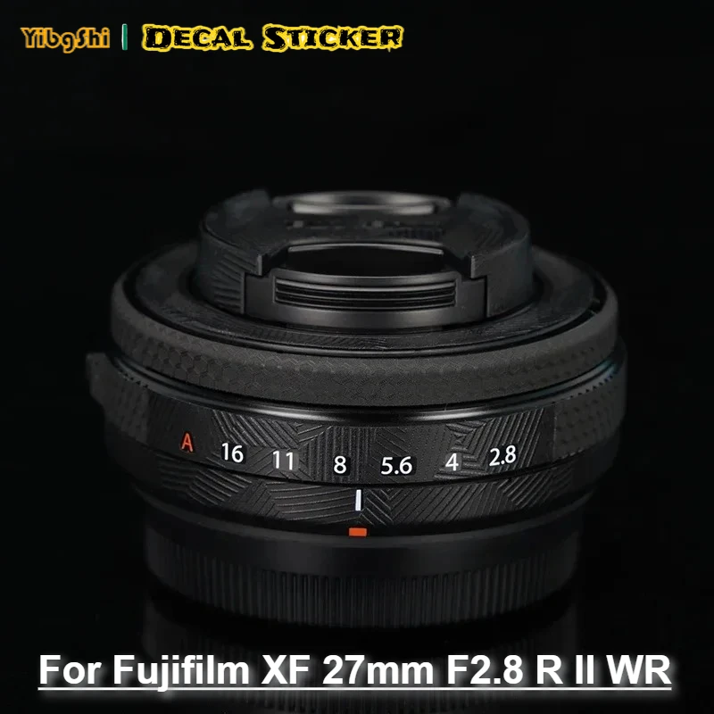 Для объектива Fuji XF27 F2.8 II Премиальная наклейка для объектива Fujifilm XF 27 мм F2.8 R II WR Защитная пленка для объектива от царапин
Для объектива Fuji XF27 F2.8 II Премиальная наклейка для объектива Fujifilm XF 27 мм F2.8 R II WR Защитная пленка для объектива от царапин