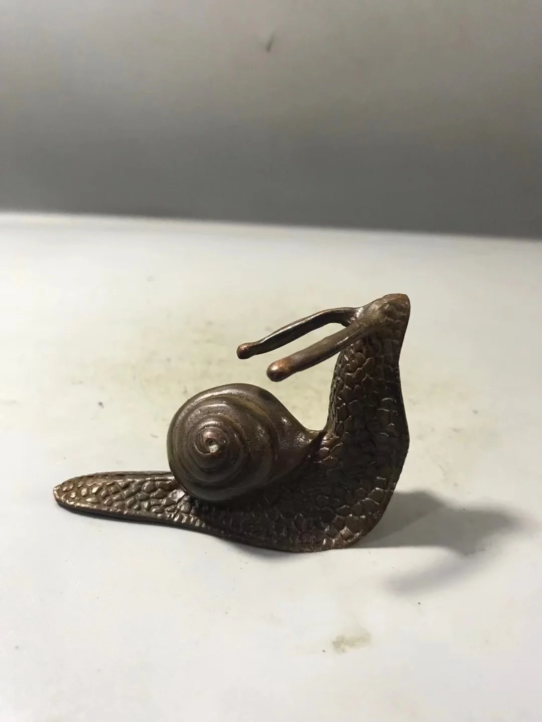 Old Solid Copper Snail and Qiankun Tea Pet Desktop Creative Small Decorative Pieces for Paper Collection
Old Solid Copper Snail and Qiankun Tea Pet Desktop Creative Small Decorative Pieces for Paper Collection