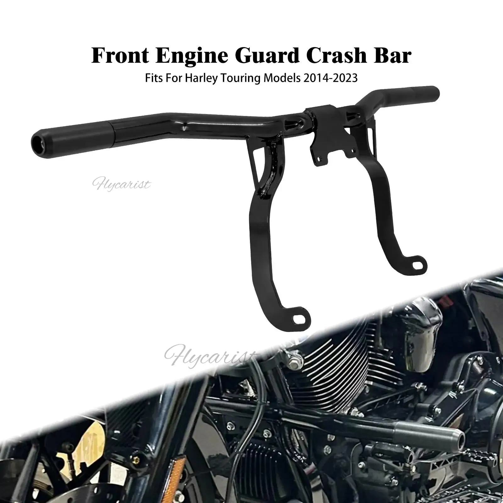 Motorcycle Front Engine Guard Crash Bars For Harley Touring Road Street Gilde 2014-2023
Motorcycle Front Engine Guard Crash Bars For Harley Touring Road Street Gilde 2014-2023