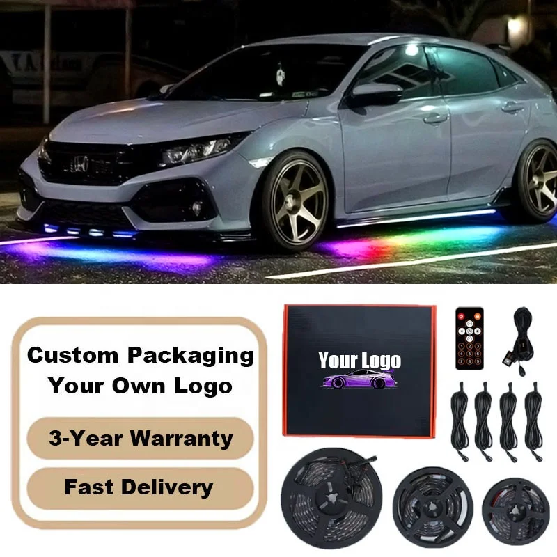 #¥OEM Service Pro Under Glow IP68 Waterproof Flowing RGBIC Underbody LED Car 6 Pcs Chasing Underglow Light Kit for Carsfree ship
#¥OEM Service Pro Under Glow IP68 Waterproof Flowing RGBIC Underbody LED Car 6 Pcs Chasing Underglow Light Kit for Carsfree ship