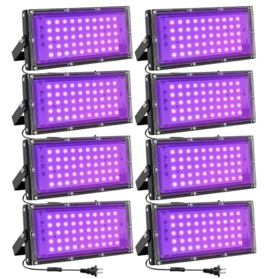 50W LED Black Lights for Glow Party - IP65 Waterproof UV Blacklight Floodlight 395nm Blacklight Spotlight Purple Black Light Fl
50W LED Black Lights for Glow Party - IP65 Waterproof UV Blacklight Floodlight 395nm Blacklight Spotlight Purple Black Light Fl