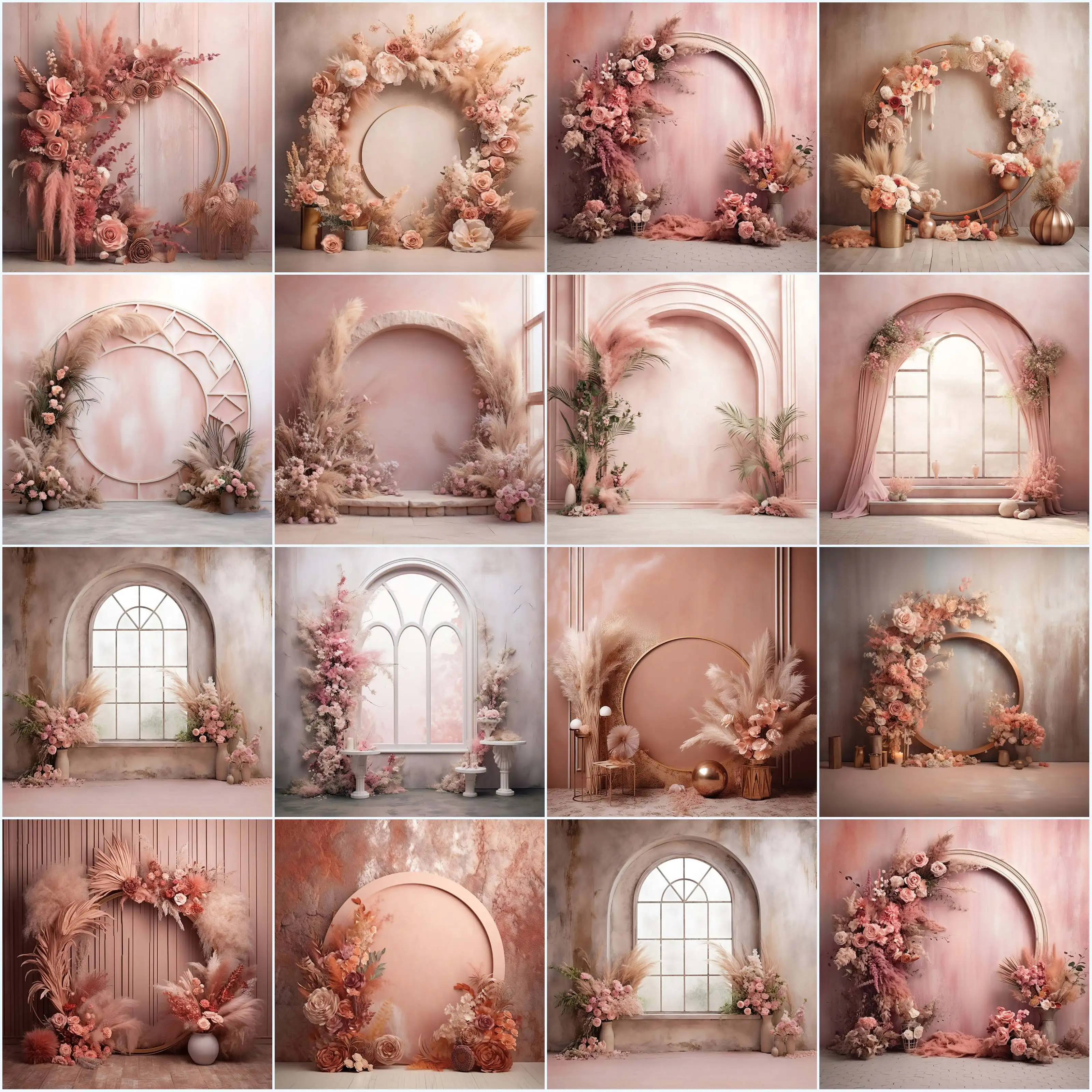 Avezano Spring Backdrop Boho Flower Arch Wedding Pink Floral Newborn Photography Background Photo Studio Photocall Props
Avezano Spring Backdrop Boho Flower Arch Wedding Pink Floral Newborn Photography Background Photo Studio Photocall Props