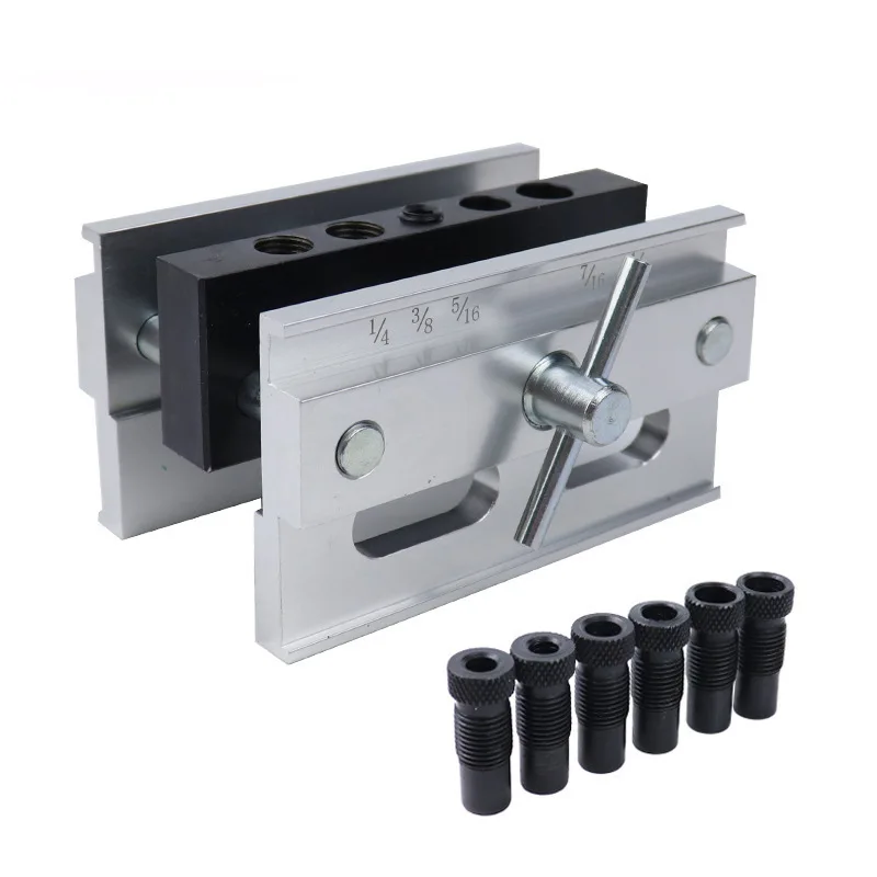 Straight Hole Positioner, Plank Connection Drill Positioner Vertical Punching Fixture, Round Wood Pin Positioner
Straight Hole Positioner, Plank Connection Drill Positioner Vertical Punching Fixture, Round Wood Pin Positioner