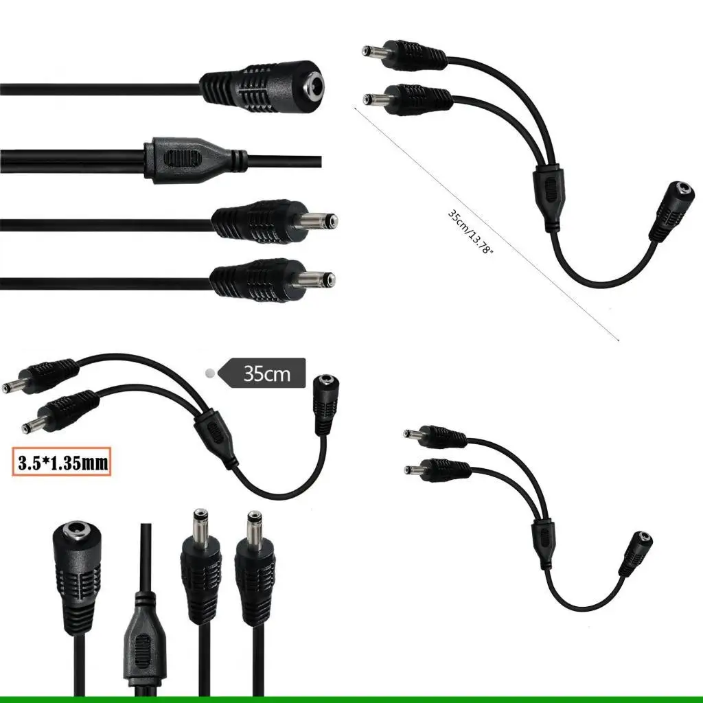 U55C Charging Cable Female To Two Male Connector Cord for Camera Led Light Strip
U55C Charging Cable Female To Two Male Connector Cord for Camera Led Light Strip