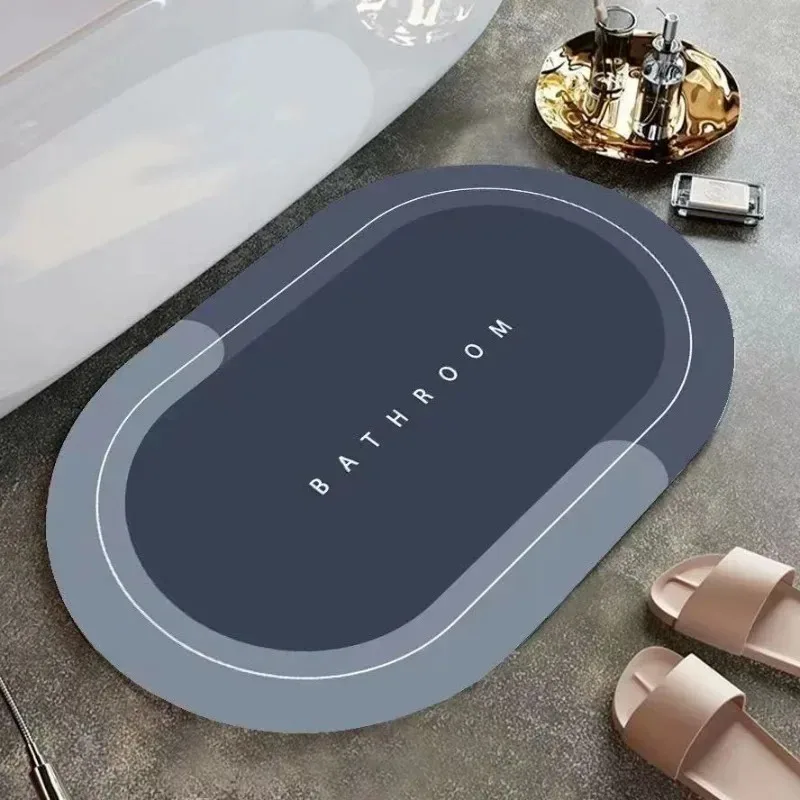 Bathroom Absorbent Bath Mat Coral Velvet Super Rapid Water Absorption Soft Comfortable Easier Drying Mat Mud Foot Mat Bathroom
Bathroom Absorbent Bath Mat Coral Velvet Super Rapid Water Absorption Soft Comfortable Easier Drying Mat Mud Foot Mat Bathroom