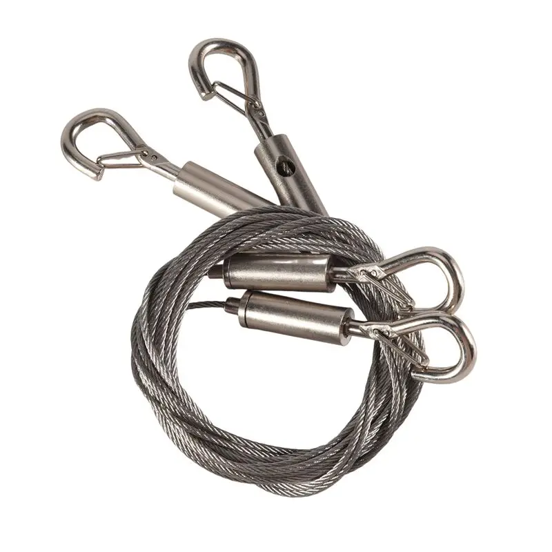 A76I-Adjustable Picture Hanging Wire Heavy Duty Supports - 2 Pack Hanging Hardware, 2M X1.5Mm Stainless Steel Wire Rope
A76I-Adjustable Picture Hanging Wire Heavy Duty Supports - 2 Pack Hanging Hardware, 2M X1.5Mm Stainless Steel Wire Rope