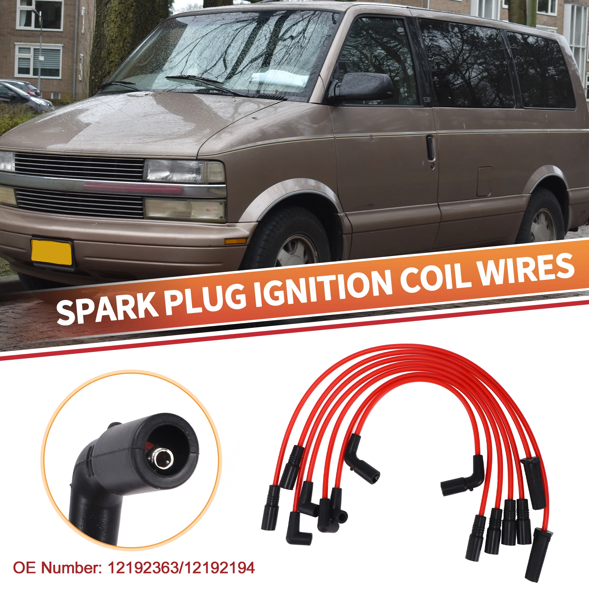 UXCELL 7 шт. провод свечи зажигания кабель катушки зажигания No 12192363 для Chevrolet Astro V6
UXCELL 7 шт. провод свечи зажигания кабель катушки зажигания No 12192363 для Chevrolet Astro V6