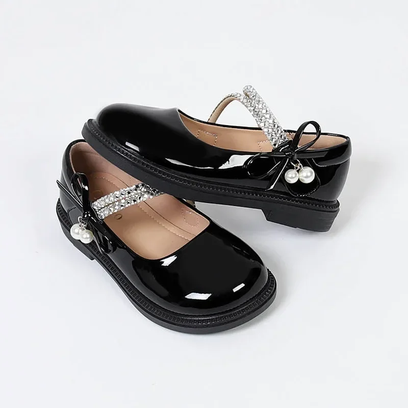 Children Princess Shoes 2025 New Spring Girl Dresses Casual Shoes Side Bowknot Chic Kids Fashion Wedding Leather Shoes Elegant
Children Princess Shoes 2025 New Spring Girl Dresses Casual Shoes Side Bowknot Chic Kids Fashion Wedding Leather Shoes Elegant