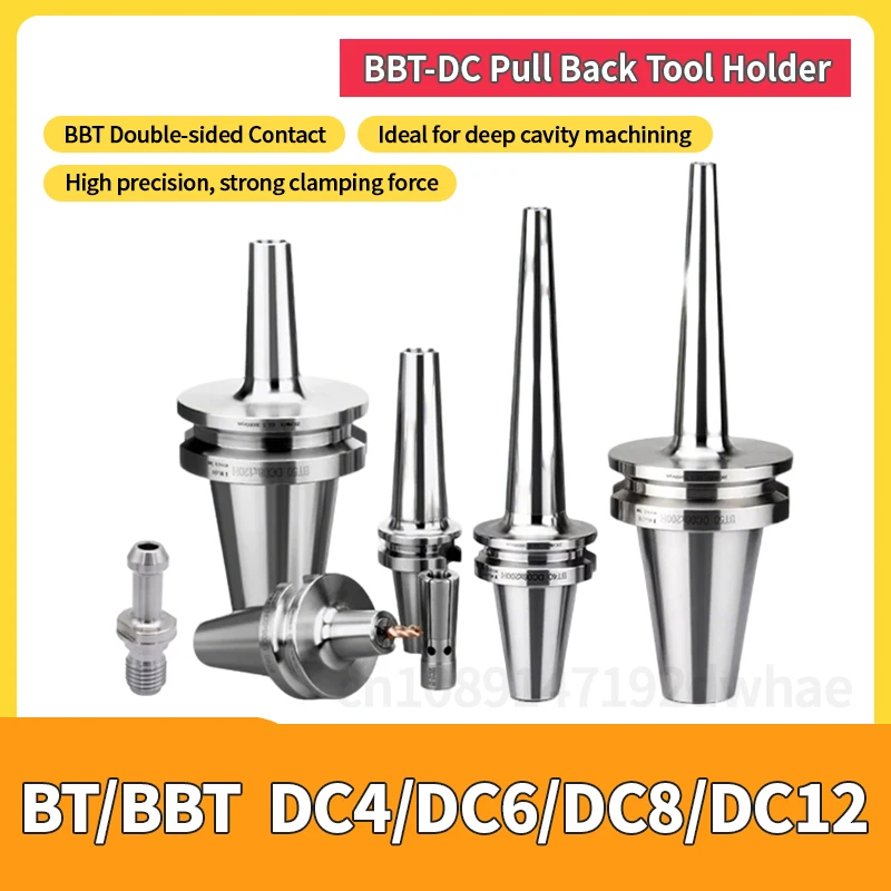 BT BBT-DC SDC Pull Back Tool Holder BBT30 BBT40 DC04 DC06 DC08 DC12 Collet Tool Holder CNC Milling Lathe Machining Center Tools
BT BBT-DC SDC Pull Back Tool Holder BBT30 BBT40 DC04 DC06 DC08 DC12 Collet Tool Holder CNC Milling Lathe Machining Center Tools