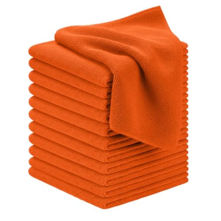 Micriber Cleaning Cloths Value Size x Inch, Highly Absorbent Cleang Rags, Lt Free, Reusable and Washable, Micriber Towels for C
Micriber Cleaning Cloths Value Size x Inch, Highly Absorbent Cleang Rags, Lt Free, Reusable and Washable, Micriber Towels for C