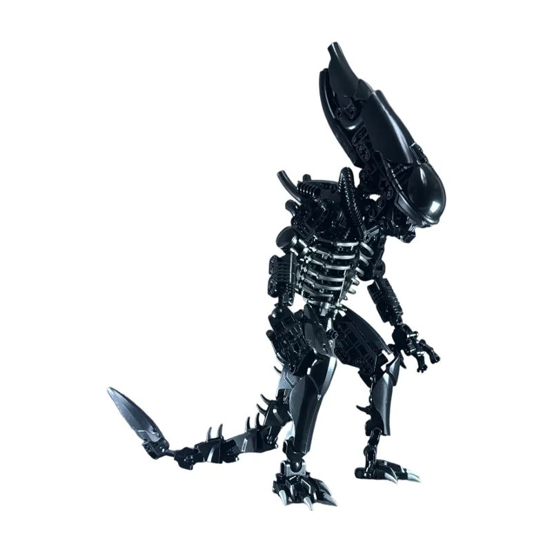 Dark Sci-Fi Beast MOC Building Blocks Creature Model, Detailed Cosmic Monster Figure for Display and Collection
Dark Sci-Fi Beast MOC Building Blocks Creature Model, Detailed Cosmic Monster Figure for Display and Collection