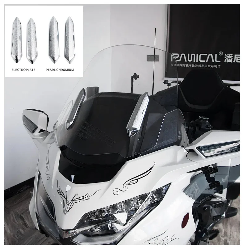 PANICAL For HONDA Goldwing GL1800 Windshield Strut Covers Decorative Case For Gold Wing Tour 1800 accesorios para moto
PANICAL For HONDA Goldwing GL1800 Windshield Strut Covers Decorative Case For Gold Wing Tour 1800 accesorios para moto