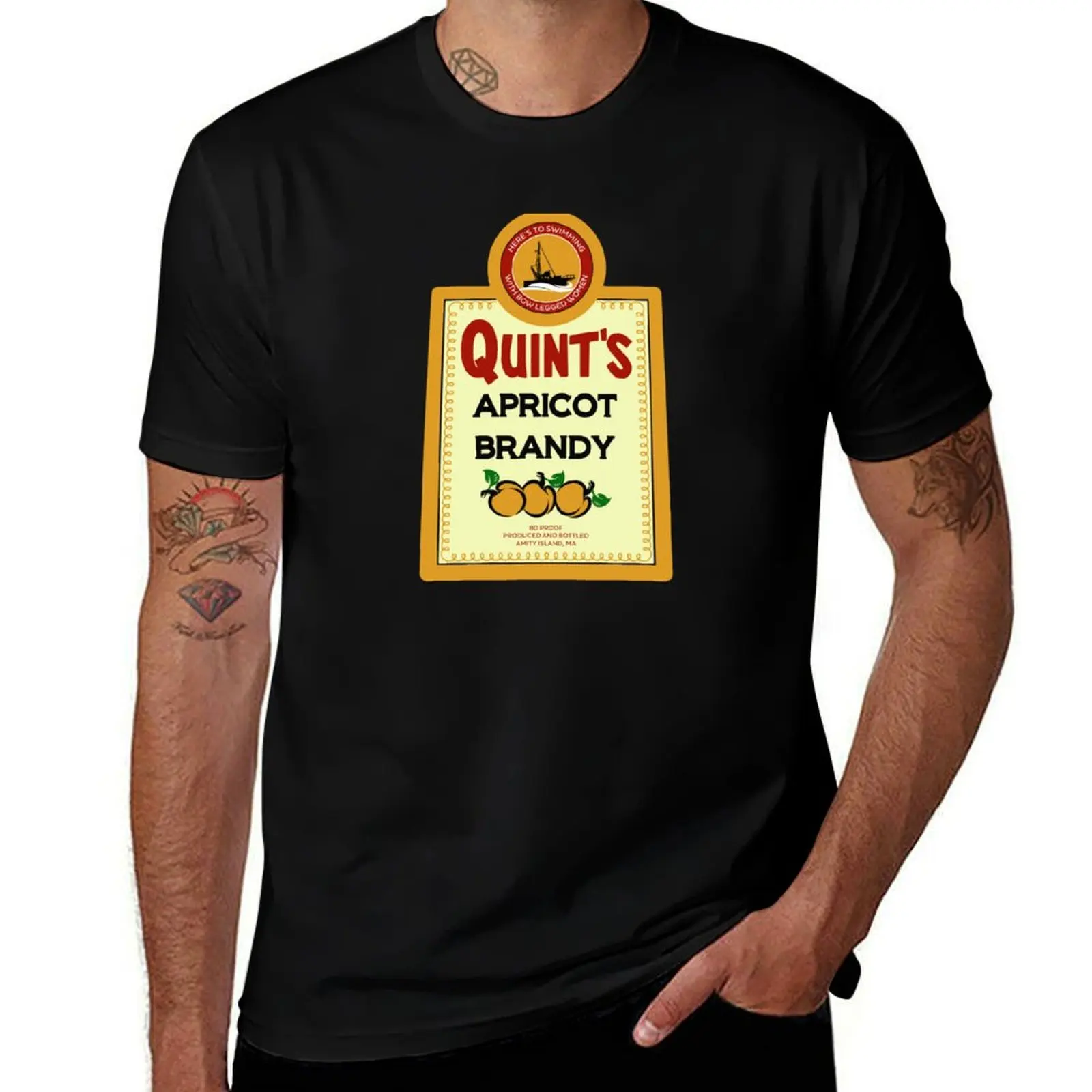 Quint's Apricot Brandy T-Shirt Short sleeve tee shirts graphic tees new edition men clothes
Quint's Apricot Brandy T-Shirt Short sleeve tee shirts graphic tees new edition men clothes