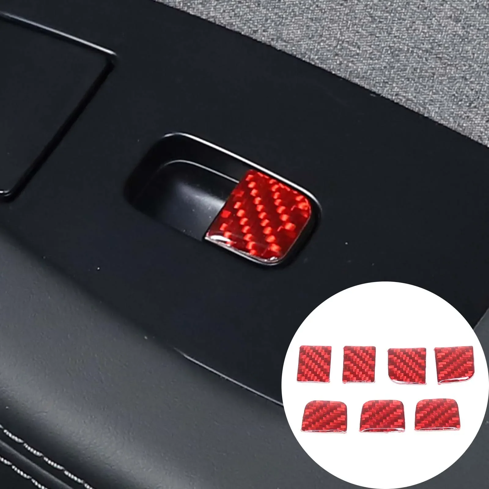 For Tesla Model 3 2023 2024 soft Carbon Fiber Car Glass Lift Button Panel Trim Decorative Stickers Car Accessories
For Tesla Model 3 2023 2024 soft Carbon Fiber Car Glass Lift Button Panel Trim Decorative Stickers Car Accessories
