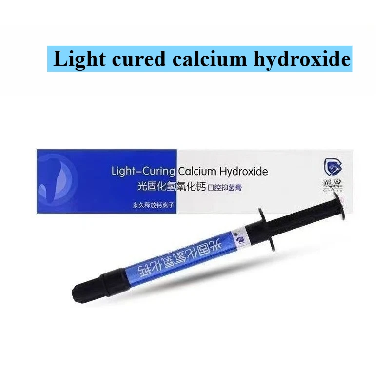 Dental Light Cured Calcium Hydroxide Oral Antibacterial Paste Root Canal Disinfection Bottom Cover Marrow Oral Restoration Tools
Dental Light Cured Calcium Hydroxide Oral Antibacterial Paste Root Canal Disinfection Bottom Cover Marrow Oral Restoration Tools