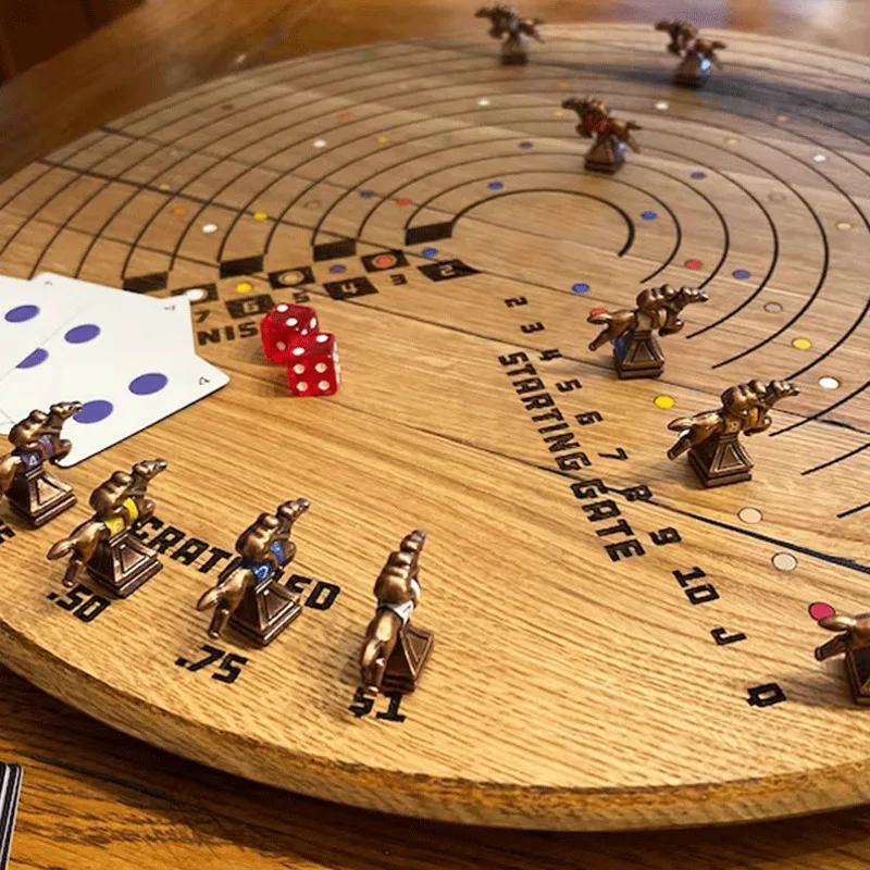 New Scratched Horses Game Made From A Whiskey Barrel Wood Creative Personality Multiplayer Puzzle Toys Children's Birthday Gifts
New Scratched Horses Game Made From A Whiskey Barrel Wood Creative Personality Multiplayer Puzzle Toys Children's Birthday Gifts