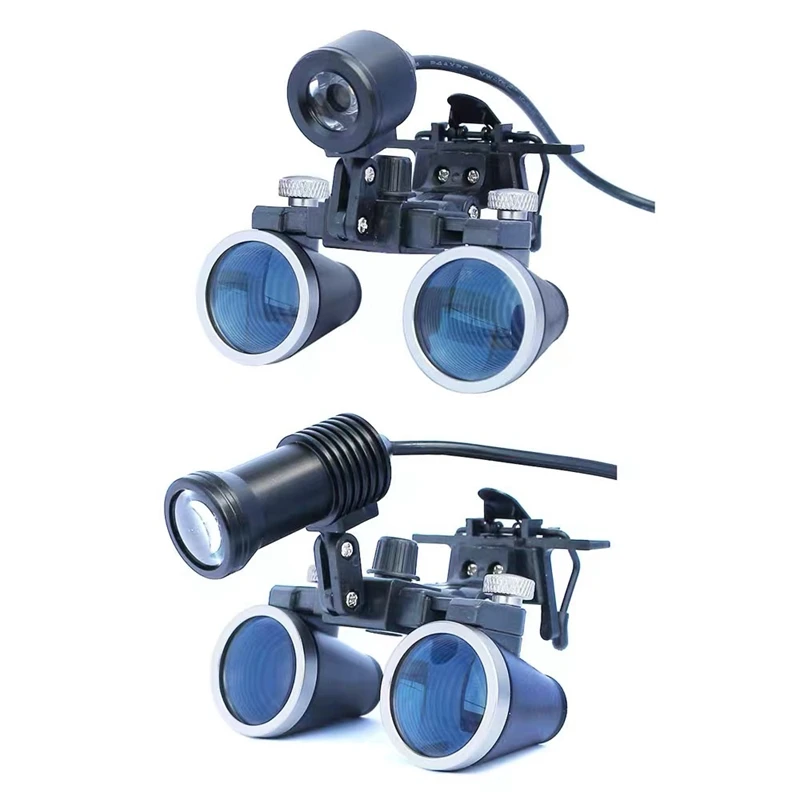 2.5X 3.5X 420 mm Dental Loupes Binocular Dentist Magnifier Surgery Surgical Lupa w Medical Spotlight Headlight Eyeglasses Clip
2.5X 3.5X 420 mm Dental Loupes Binocular Dentist Magnifier Surgery Surgical Lupa w Medical Spotlight Headlight Eyeglasses Clip