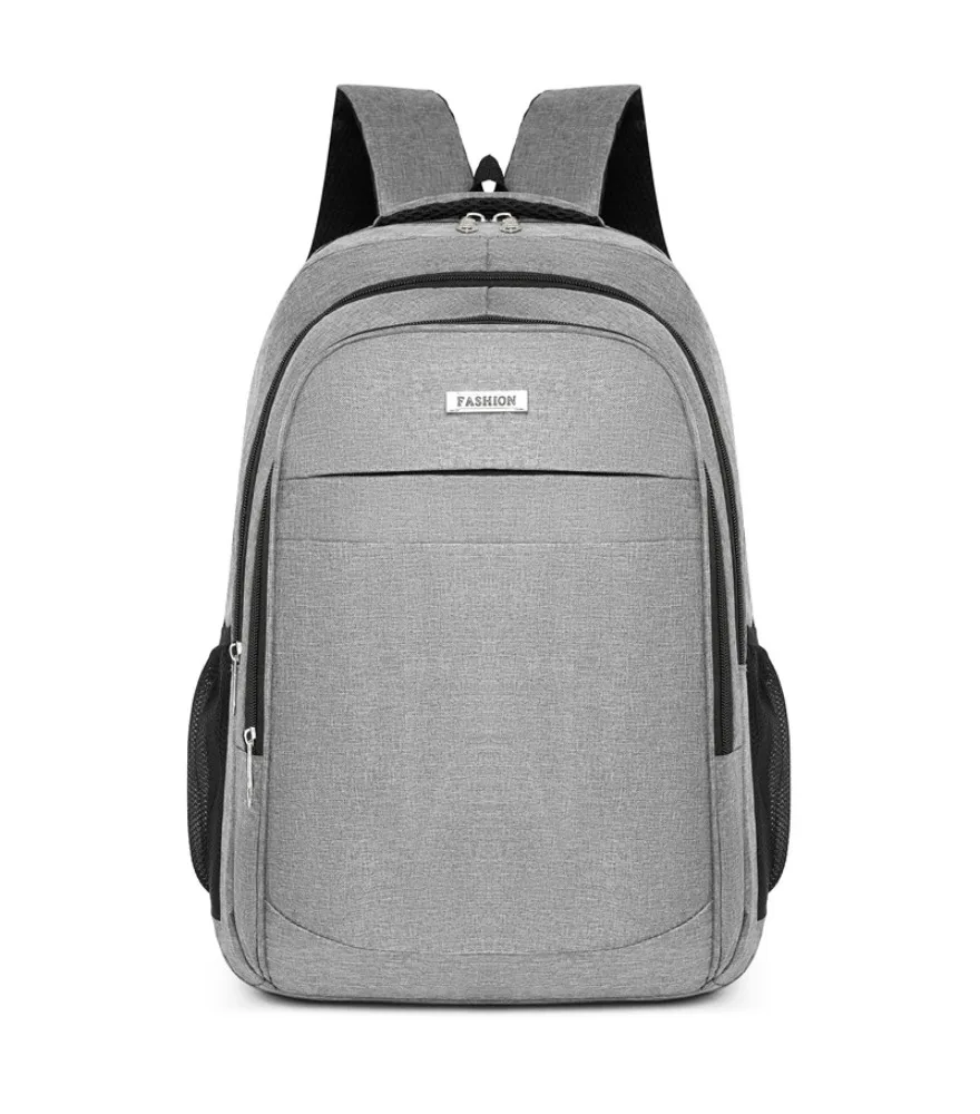 Heather gray multi zipper backpack with mesh side pocket anti splash large capacity for teen daily school outdoor casual trips
Heather gray multi zipper backpack with mesh side pocket anti splash large capacity for teen daily school outdoor casual trips