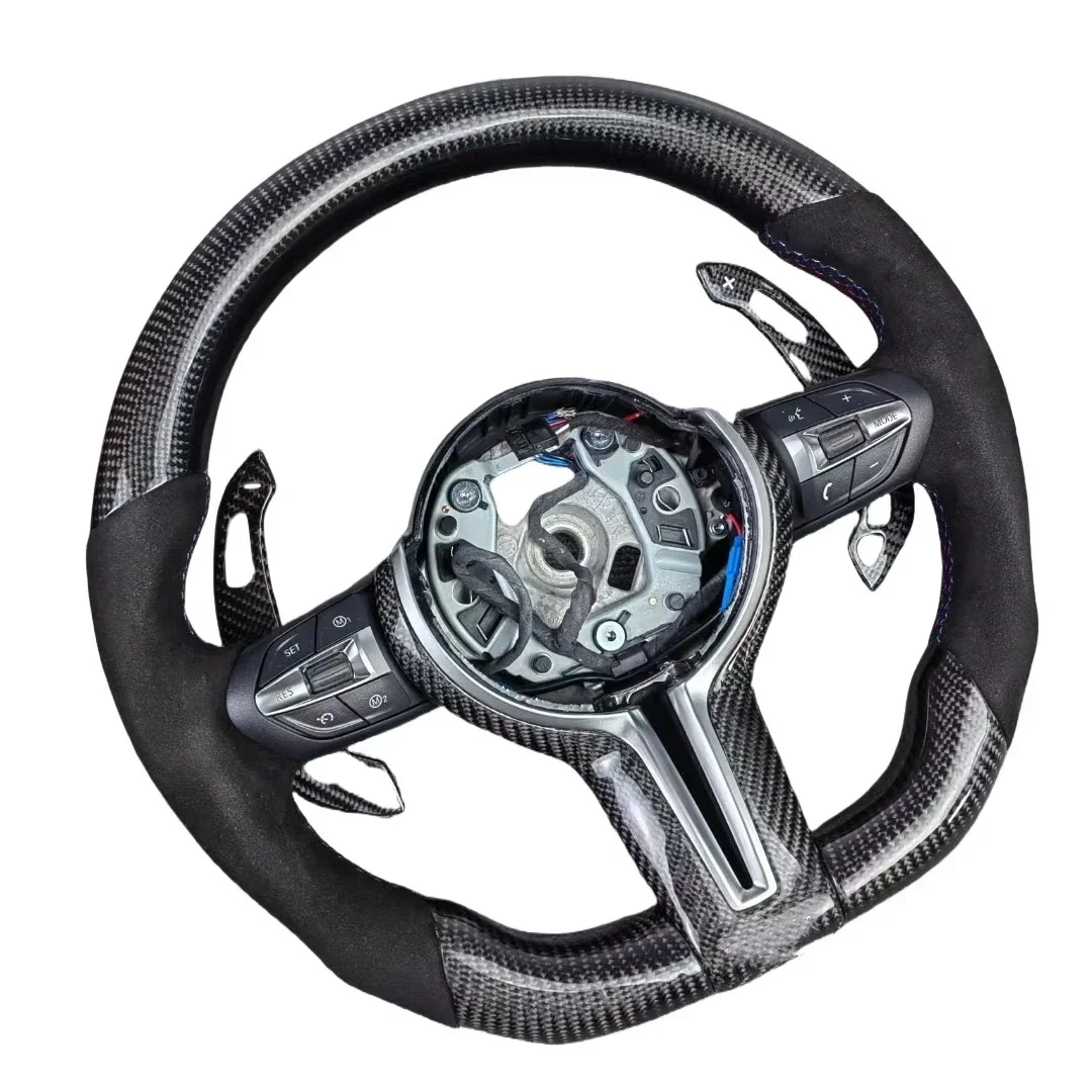 For F30 F32 Upgrade LED Racing Carbon Fiber Steering Wheel in Stock
For F30 F32 Upgrade LED Racing Carbon Fiber Steering Wheel in Stock