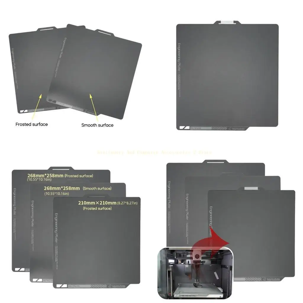 Printing Steel Film Hot Bed Platform Steel Sheet for Bambu LabX1/P1P
Printing Steel Film Hot Bed Platform Steel Sheet for Bambu LabX1/P1P