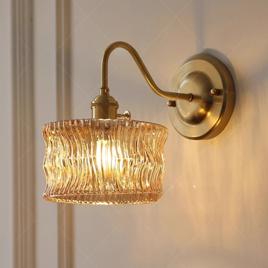 Настенный светильник с латунным ивовым узором, креативная прикроватная лампа для спальни, простой ретро-ресторанный проход в бытовой стеклянный настенный светильник
Настенный светильник с латунным ивовым узором, креативная прикроватная лампа для спальни, простой ретро-ресторанный проход в бытовой стеклянный настенный светильник