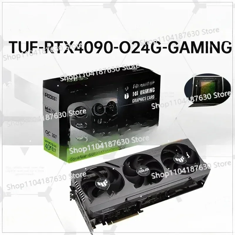 4090 Graphics ROG STRIX RTX4090 O24G GAMING GDDR6X 21000MHz 24GB 384Bit Support Motherboard HDCP Video Card
4090 Graphics ROG STRIX RTX4090 O24G GAMING GDDR6X 21000MHz 24GB 384Bit Support Motherboard HDCP Video Card