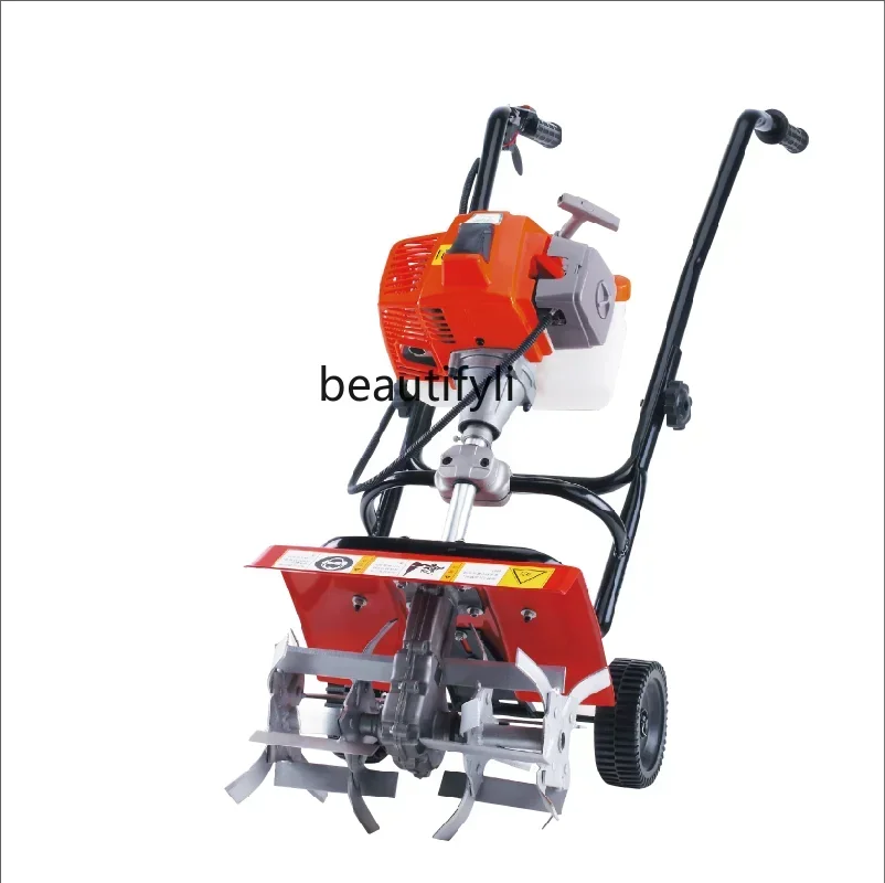 A Hand-pushed micro-tiller Small scarifier Agricultural machinery Gasoline engine Orchard scarifying and plowing rotary tiller
A Hand-pushed micro-tiller Small scarifier Agricultural machinery Gasoline engine Orchard scarifying and plowing rotary tiller