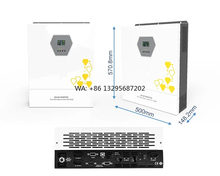 European Standard 220v 230v Solar Inverter 48V High Frequency Inverter 10kw 11kw Hybrid Inverter
European Standard 220v 230v Solar Inverter 48V High Frequency Inverter 10kw 11kw Hybrid Inverter