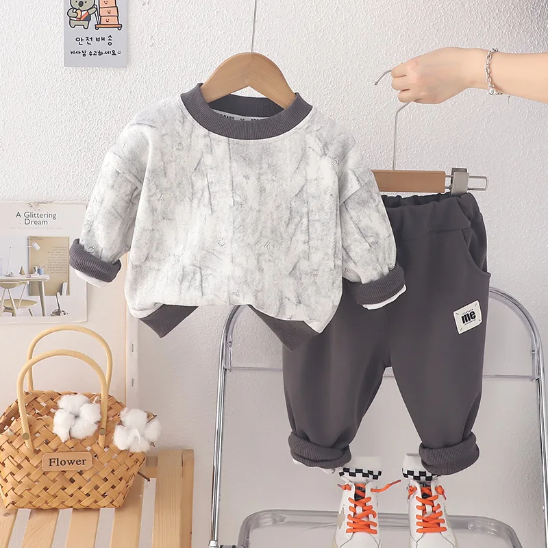 Toddler Boys Fall Outfits 2024 Autumn Baby Boy Clothes 1 to 5 Year Casual Long Sleeve T-shirts and Pants for Kids Girls Suit Set
Toddler Boys Fall Outfits 2024 Autumn Baby Boy Clothes 1 to 5 Year Casual Long Sleeve T-shirts and Pants for Kids Girls Suit Set