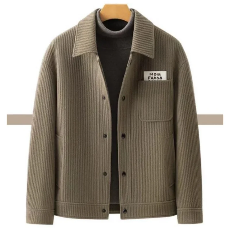 Men's Corduroy Short Coat Autumn Winter Casual Chest Pocket Top Winter Thicken Baseball Jacket Men's High-end Clothing C0130
Men's Corduroy Short Coat Autumn Winter Casual Chest Pocket Top Winter Thicken Baseball Jacket Men's High-end Clothing C0130