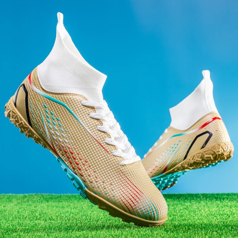 Men Professional Training Soccer Shoes Outdoor Football Boots Soccer Cleats Turf Futsal Match Grass Unisex Non-slip Breathable
Men Professional Training Soccer Shoes Outdoor Football Boots Soccer Cleats Turf Futsal Match Grass Unisex Non-slip Breathable