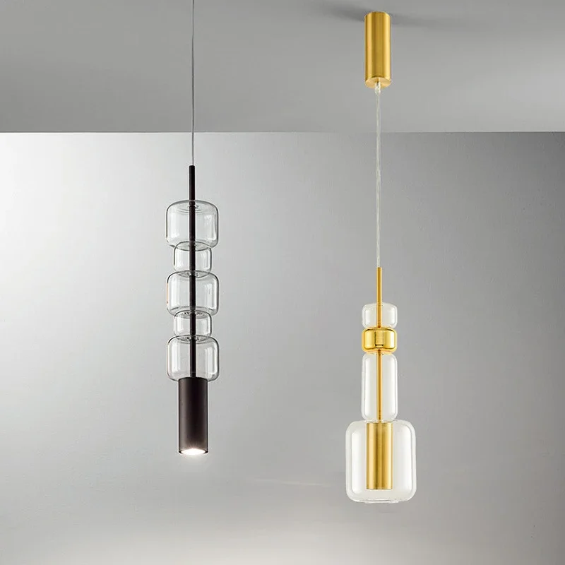 Modern Clear Glass Pendant Lamp Gold Black Metal Hanging Light Fixtures Drop Shipping for Dining Room Kitchen Bar Shop Bedside
Modern Clear Glass Pendant Lamp Gold Black Metal Hanging Light Fixtures Drop Shipping for Dining Room Kitchen Bar Shop Bedside