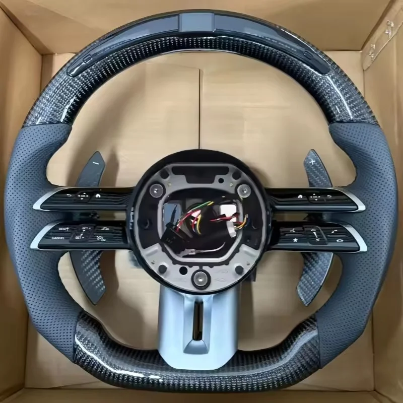 LED Customized Custom Carbon Fiber Leather Car Steering Wheel For Mercedes Benz W205 W206 W213 W222 W223 W463 Steering Wheel
LED Customized Custom Carbon Fiber Leather Car Steering Wheel For Mercedes Benz W205 W206 W213 W222 W223 W463 Steering Wheel