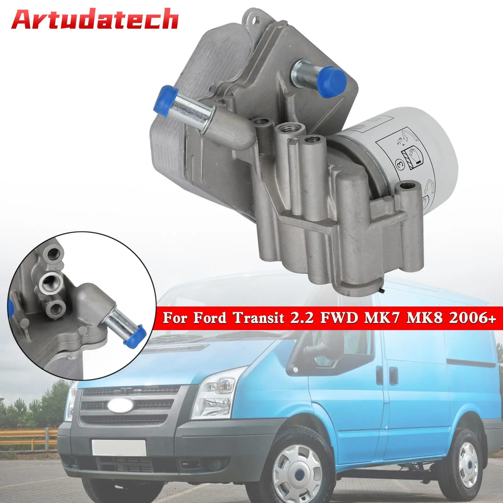 Artudatech Oil Cooler 1829179 For Ford Transit 2.2 FWD MK7 MK8 2006+ Car Accessories
Artudatech Oil Cooler 1829179 For Ford Transit 2.2 FWD MK7 MK8 2006+ Car Accessories