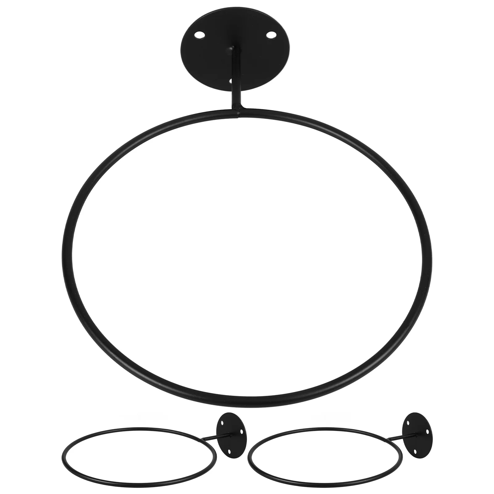 3 Pcs Wall-mounted Ball Rack Clothes Basketball Iron Athletic Balls Display Holder
3 Pcs Wall-mounted Ball Rack Clothes Basketball Iron Athletic Balls Display Holder