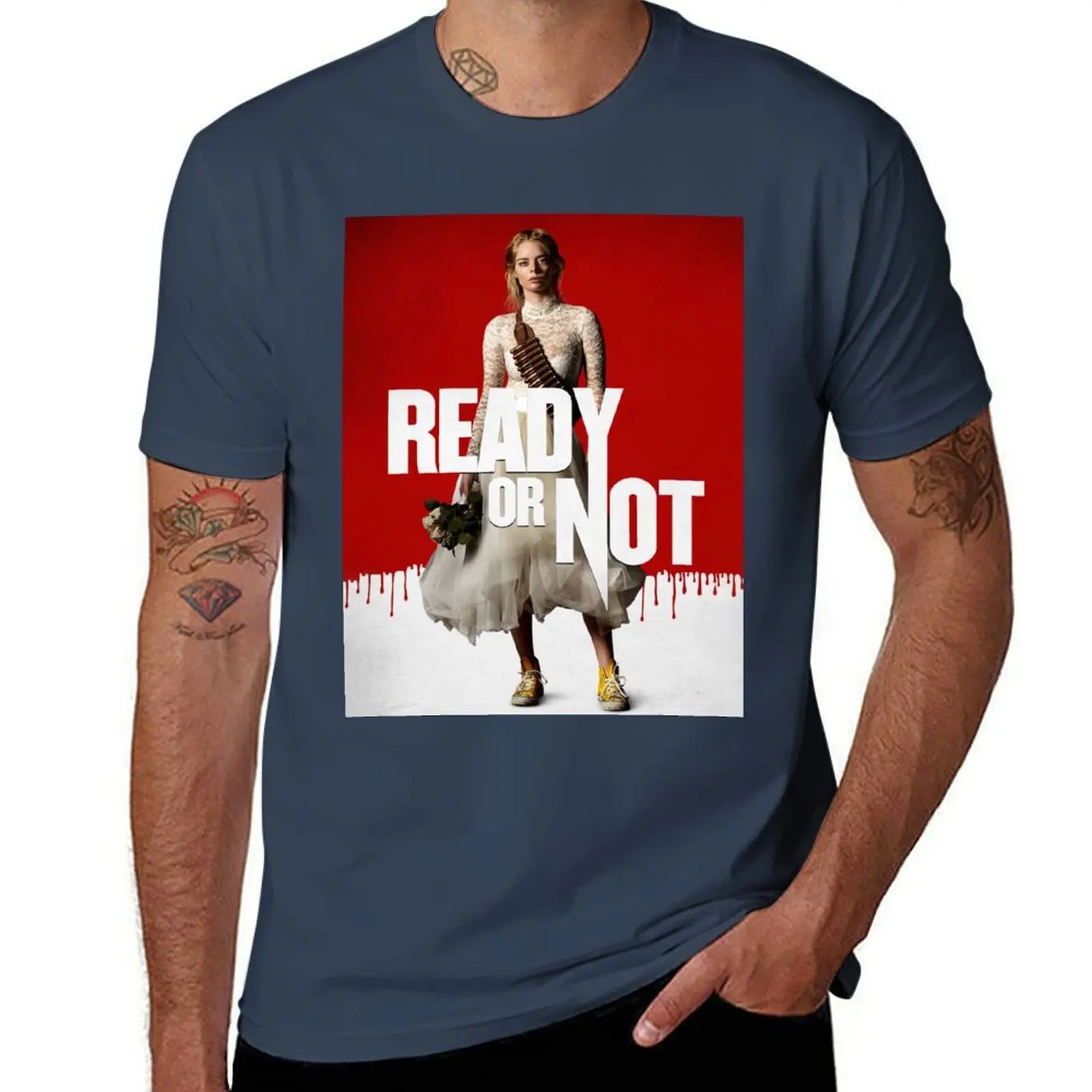Movie Posterr Or Not Ready T-Shirt Holiday All Match T-Shirt
Movie Posterr Or Not Ready T-Shirt Holiday All Match T-Shirt
